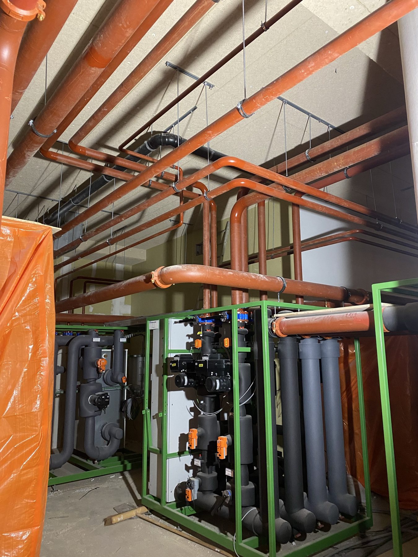 Technical plant room